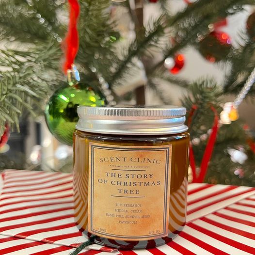 【聖誕限定|交換禮物首選】No.33 The Story of Christmas Tree 聖誕樹的故事 大豆蠟 香氛蠟燭