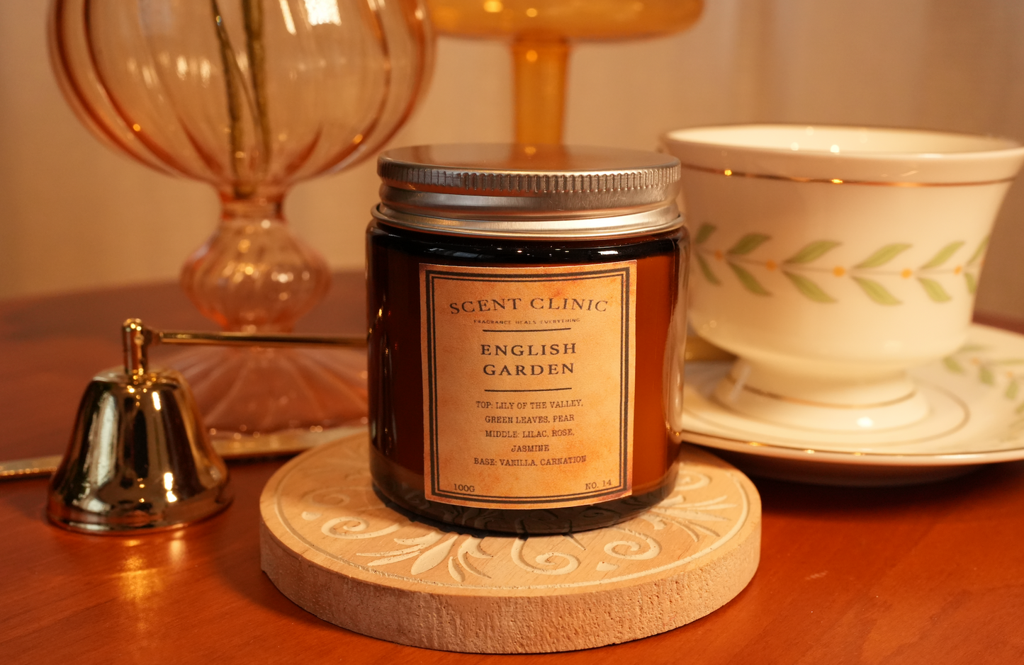 英式花園花香香薰蠟燭English Garden floral scented candle
