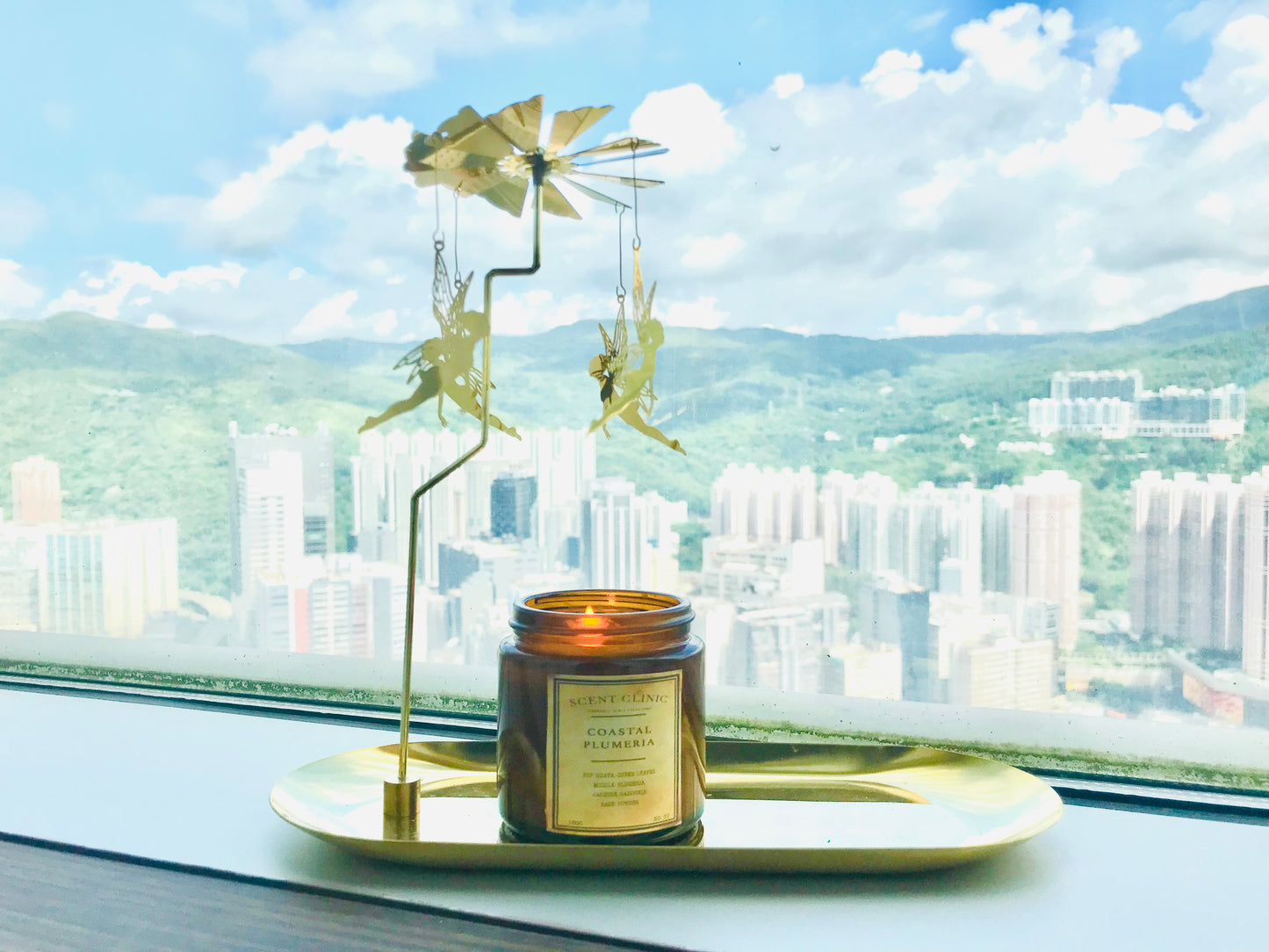 蠟燭旋轉木馬 旋轉燭台 Candle carousel