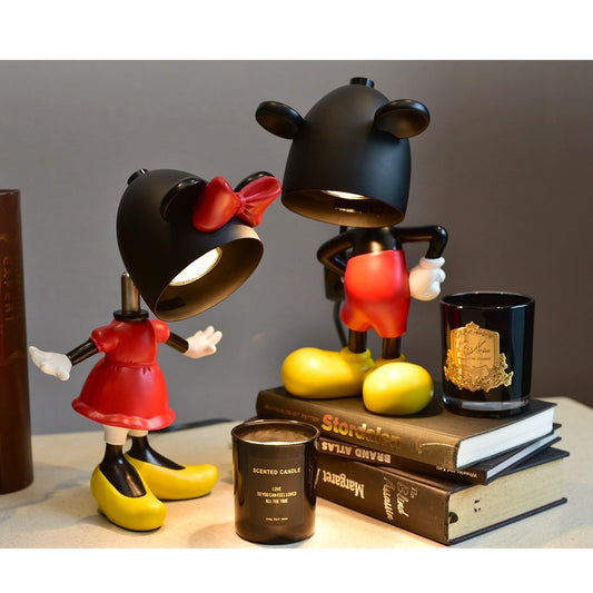 米奇米妮蠟燭燈