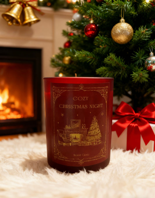 聖誕限定 Cozy Christmas Night 愜意的聖誕夜 大豆蠟香薰蠟燭