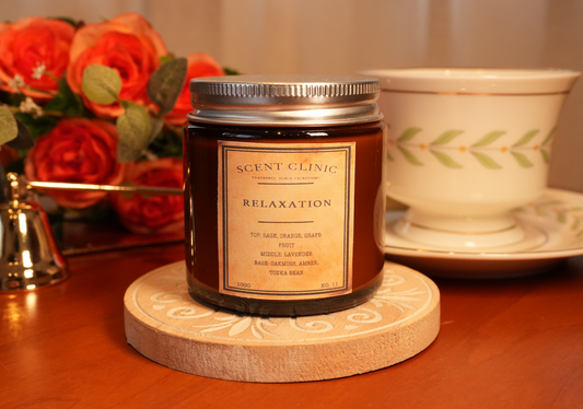 放鬆鼠尾草香薰蠟燭relaxation sage scented candle
