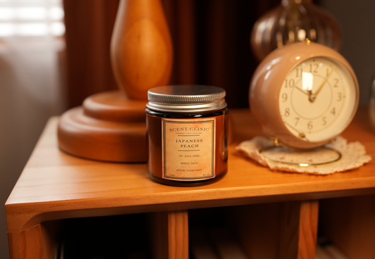 日本水蜜桃果香香薰蠟燭 Japanese peach fruity scented candle