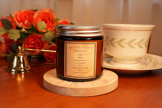 日間水療放鬆香薰蠟燭 Day spa relax scented candle