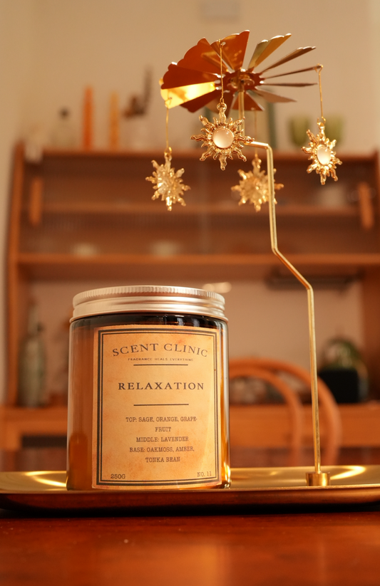 蠟燭旋轉木馬 旋轉燭台 Candle carousel