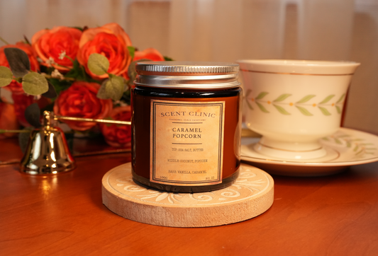 焦糖爆谷電影香薰蠟燭 caramel popcorn movie theater scented candle